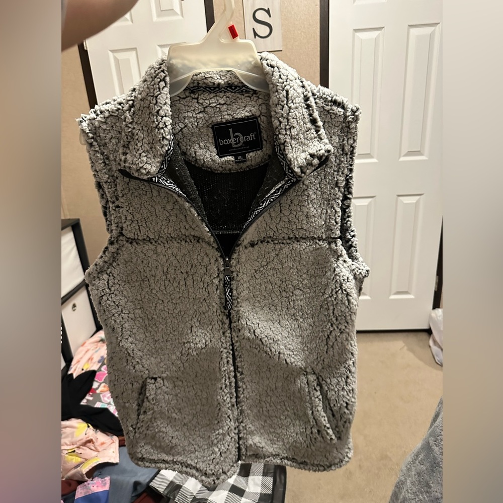 Boxercraft Sherpa vest. Barely worn.